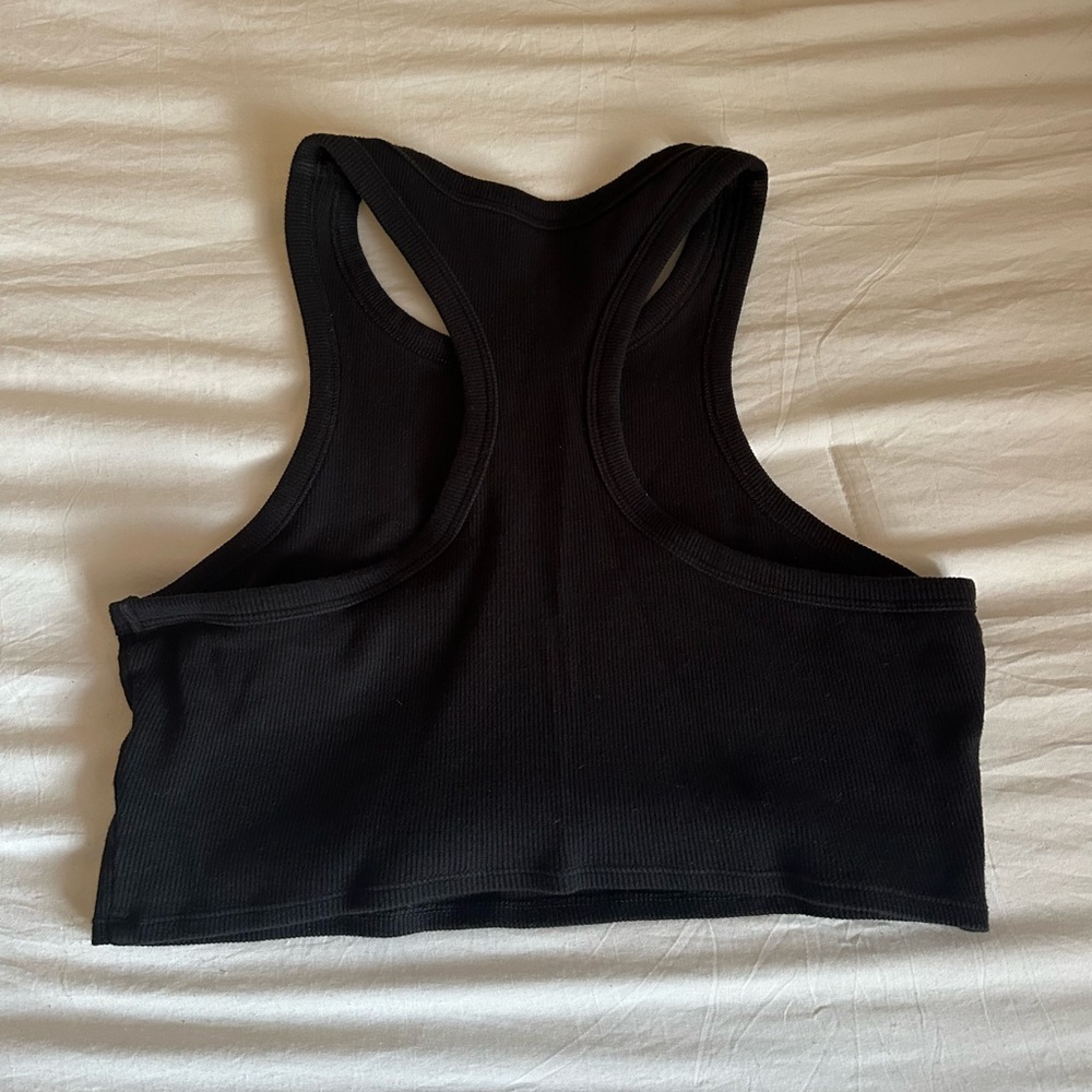 Alo Yoga Black Logo Tank - Picture 2 of 2